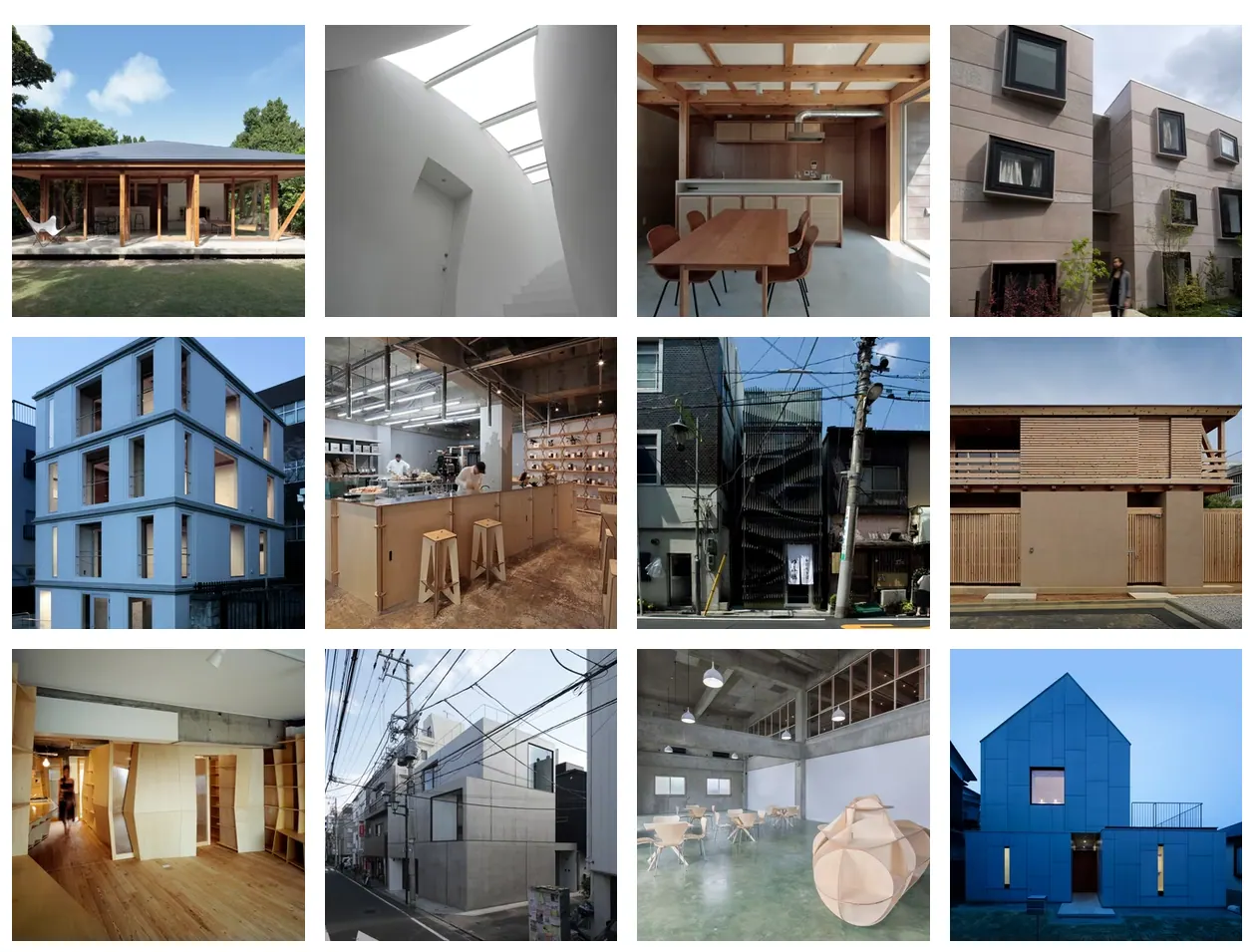 Architectural works by Jun Kanna